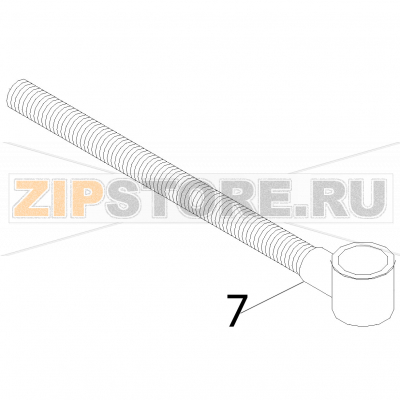 Drainage hose Fagor AD-120 Drainage hose Fagor AD-120Запчасть на деталировке под номером: 7Название запчасти Fagor на английском языке: Drainage hose AD-120.