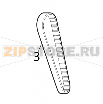 Rewind drive belt, 140MXL025 Intermec PD41 Rewind drive belt, 140MXL025 Intermec PD41Запчасть на деталировке под номером: 3Название запчасти на английском языке: Rewind drive belt, 140MXL025 Intermec PD41.