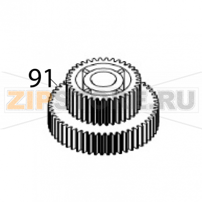 Gear (0.5*36/0.5*54﻿) 305 dpi Sato CT408LX TT Gear (0.5*36/0.5*54﻿) 305 dpi Sato CT408LX TTЗапчасть на деталировке под номером: 91Название запчасти на английском языке: Gear (0.5*36/0.5*54﻿) 305 dpi Sato CT408LX TT.