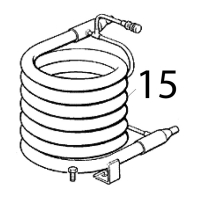 Water cooled condenser Scotsman AF 124