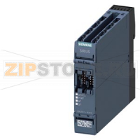 SIRIUS, интерфейсный модуль, интерфейс PROFINET для предохранительного реле 3SK2, начиная с версии E05, и 3RK31, начиная с версии E04, интерфейс PROFINET-IO 100 Мбит/с, RJ45, установочная ширина 22,5 мм, винтовой зажим, возможность параметрирования через