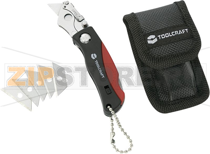 Нож складной, универсальный, мини, 1 шт Toolcraft 825989 