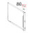 Piastrina coprifori Unox XBC 404