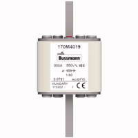 Предохранитель, 900 A, AC 550 В, 200 кА, DIN 1, 53x53x108 мм, aR, DIN, IEC Eaton FUSE 900A 550V