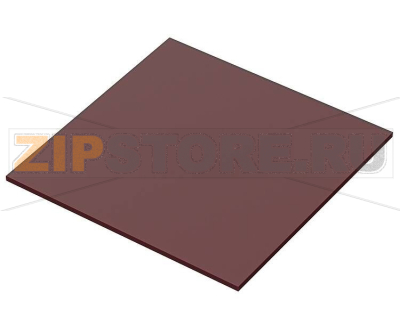 Плата передняя, пластмасса, красная, просвечивающая, 3 mm Bopla NGS 98 FKT 