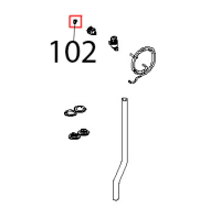 Guarnizione D=24, raccordo 3/4, GOMMA and RETE Unox XBC 905