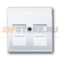Накладка для коммуникационных розеток ABB 2CKA001710A3945