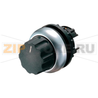 Переключатель поворотный черный, 3x40°: 1 шт Eaton M22-WR4
