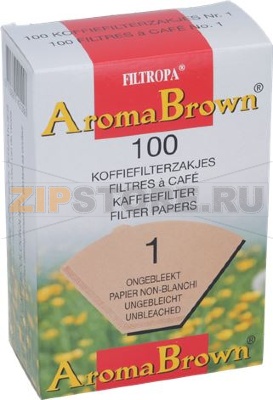 FILTROPA AROMA BROWN PAPER FILTERS 1 100 