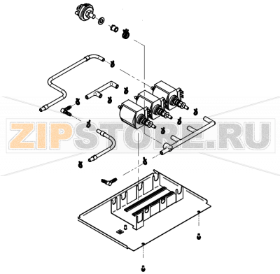 Cleaner pump unit 230V table-top appliances P3 CONVOTHERM OES 10.10  Cleaner pump unit 230V table-top appliances P3 CONVOTHERM OES 10.10Запчасть на сборочном чертеже под номером: I001Название запчасти на английском&nbsp;языке: Cleaner pump unit 230V table-top appliances P3 CONVOTHERM OES 10.10