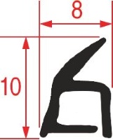 GASKET FOR OVEN DOOR 420x300 mm