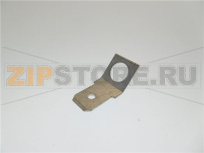 MALE CONNECTOR 6.3x0.8 mm HOLE 5 mm 