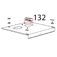 Staffa superiore porta CT BT Unox XBC 615EG