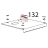 Staffa superiore porta CT BT Unox XBC 615EG