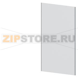 SIVACON, side panel / rear panel, Closed, EMC, IP40, H: 2000 mm, W: 1000 mm, RAL 7035 Siemens 8MF1000-2UW62-1B 