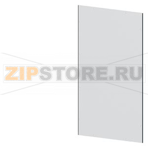 SIVACON, side panel / rear panel, Closed, EMC, IP40, H: 2000 mm, W: 1000 mm, RAL 7035 Siemens 8MF1000-2UW62-1B 