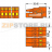 MCS MIDI Classic 1-conductor female plug; 2.5 mm; Pin spacing 5.08 mm; 14-pole; 2,50 mm; orange Wago 231-314/026-000 - MCS MIDI Classic 1-conductor female plug; 2.5 mm; Pin spacing 5.08 mm; 14-pole; 2,50 mm; orange Wago 231-314/026-000