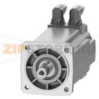 SIMOTICS S-1FK2 CT Серводвигатель М0 = 6 Нм; ПН = 1,45 кВт при NN = 3000 оборотов в минуту (380-480); ПН = 0,86 кВт при нн = 1500 оборотов в минуту (200-240 В); Степень защиты IP65; Вал D19x40 мм с шпонкой; Абсолютный датчик однооборотные 22-бит (кодер AS