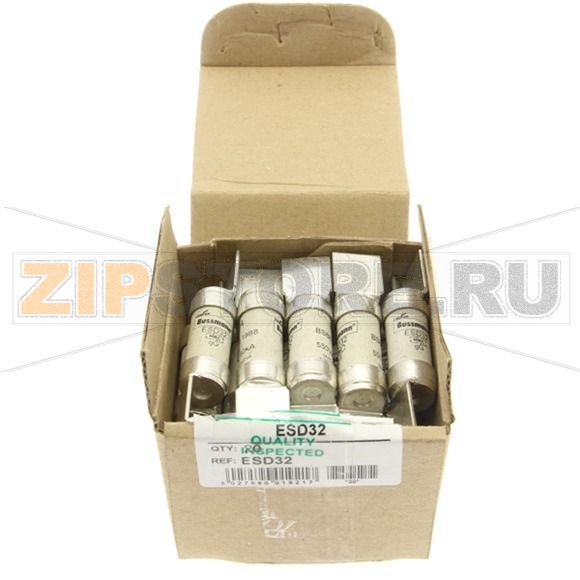 Предохранитель, 32 A, AC 550 В, 80 кА, BS88/F2, 14x68 мм, gL/gG, BS Eaton 32AMP 550V AC INDUSTRIA 