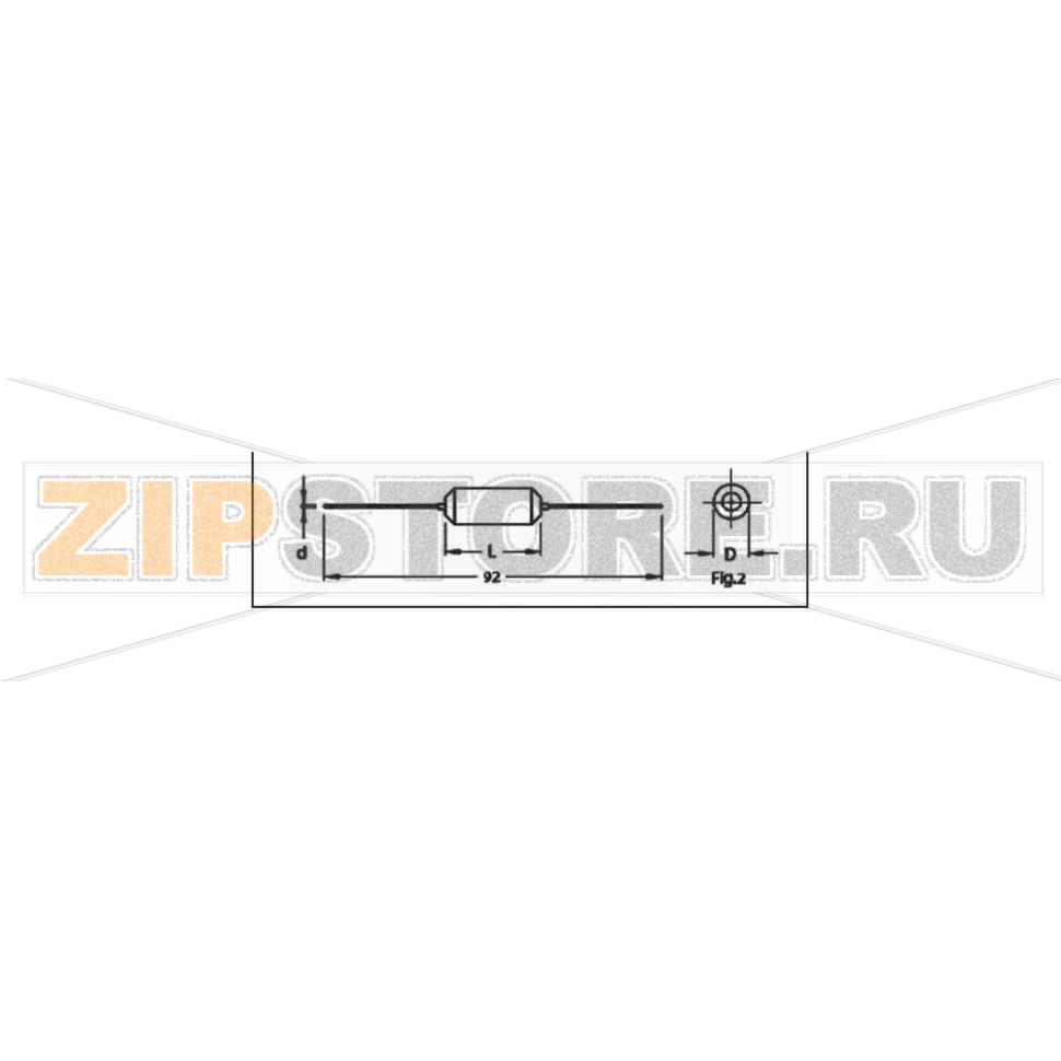 Дроссель 470 мкГн, аксиальный, освинцованный, 1.2 Ω, 1 шт Fastron 77A-471M-00 