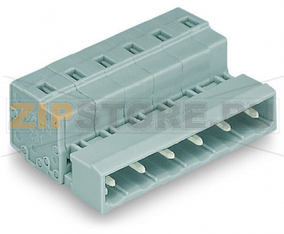 MCS MIDI Classic 1-проводная вилка; 2,5 мм; Шаг контактов 7,5 мм; 5-пол.; 2,50 mm; серые Wago 731-605 Универсальное соединение для всех типов проводниковПростая предварительная сборка и монтаж на устройстве посредством горизонтального и вертикального монтажа CAGE CLAMP®Для соединений "провод-провод" и "плата-провод"Возможны варианты кодировки...