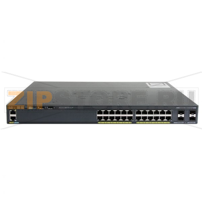 Коммутатор 24xGE, 4x1G SFP, LAN Base Cisco WS-C2960X-24TS-L 