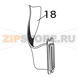 Cavo flat Elettrobar Fast 80 Cavo flat Elettrobar Fast 80Запчасть на деталировке под номером: 18