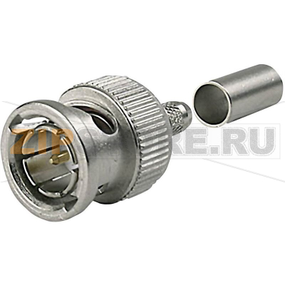 Разъем BNC, HDTV, 75 Ом, 1 шт Telegärtner J01002A0058 