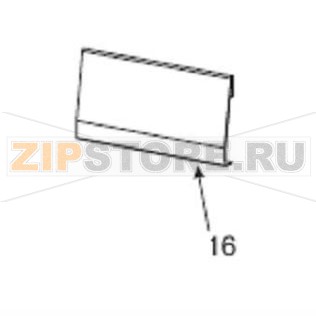 Передняя нижняя крышка принтера Zebra Z4Mplus Передняя нижняя крышка принтера Zebra Z4MplusЗапчасть на сборочном чертеже под номером: 16Количество запчастей в комплекте: 1Название запчасти Zebra на английском языке: Front Lower Cover 