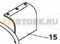C165D-Pos.015 - Rubber cover Angelo Po C165D