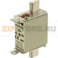 Предохранитель, 25 A, AC 690 В, 120 кА, NH000, gL/gG, IEC Eaton NH FUSE 25AMP 690V SIZE 000 GG IMGL