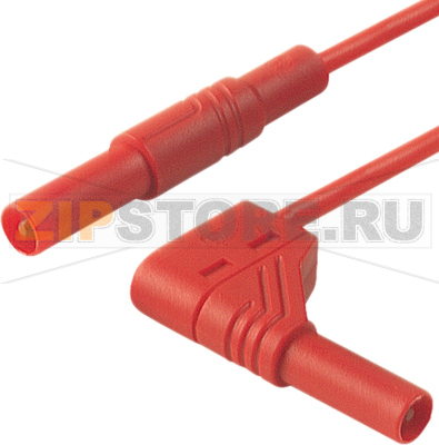 Провод испытательный 1 м, 16 A, 1000 В/AC/DC, красный Hirschmann 934182101 