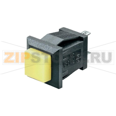 Кнопка 250 В/AC, 0.5 А, 1 x выкл/вкл, без фиксации, 1 шт SCI R13-57A-05GN 