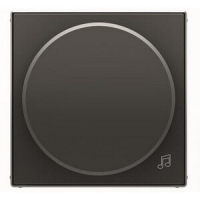 Накладка регулятора громкости, чёрный бархат ABB 2269.20