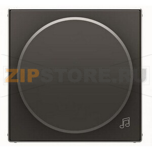 Накладка регулятора громкости, чёрный бархат ABB 2269.20 