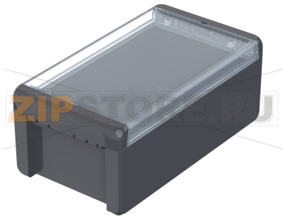 Корпус, 231x125x90 мм, поликарбонат UL 94 V0, прозрачная крышка Bopla B 221309 PC-V0-G 7024 
