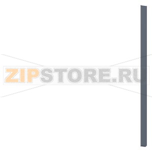 SIVACON, cover, for the Connection side by side mounting plates, H: 2200 mm, zinc-plated Siemens 8MF1200-2CH 