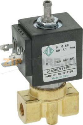 ЭЛЕКТРОМАГНИТНЫЙ КЛАПАН ODE 3-X ХОДОВОЙ Ø 1/8&quot; 24В 8ВТ 