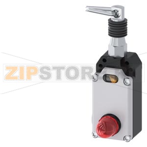 SIGUARD-ТРОСОВЫЙ ВЫКЛЮЧАТЕЛЬ МЕТАЛЛ. КОРПУС, 2X M20X1, 5 1НО+1НЗ, БЕЗ ФИКСАЦИИ С LED-ЛАМПОЙ 24VDC, КРАСНАЯ Siemens 3SE7150-2DD04 