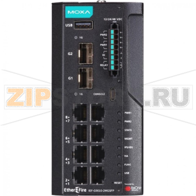 Маршрутизатор MOXA IEF-G9010-2MGSFP-Pro 