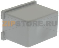 СЕРАЯ КНОПКА ПЕРЕКЛЮЧЕНИЯ 32X20 ММ