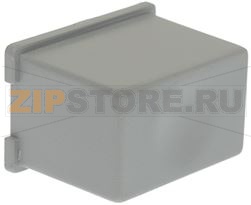 СЕРАЯ КНОПКА ПЕРЕКЛЮЧЕНИЯ 32X20 ММ 