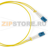 патч-корд волоконно-оптический (шнур) SM 9/125 (OS2), LC/UPC-LC/UPC, duplex, LSZH, 30 м