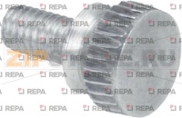 KNURLED SCREW M4x8 mm ALUMINIUM