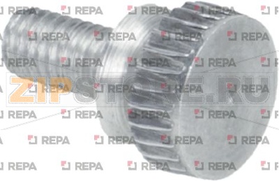 KNURLED SCREW M4x8 mm ALUMINIUM 