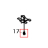 Screw, TP2xL4, MOQ 50 pcs TSC TTP-245С