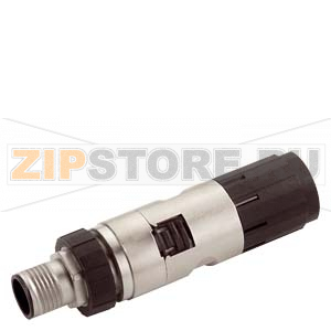 SIMATIC NET IE FC M12 PLUG PRO, M12 ВТЫЧНОЙ КОННЕКТОР В МЕТАЛЛИЧЕСКОМ КОРПУСЕ, С БЫСТРЫМ ПОДКЛЮЧЕНИЕМ С ОСЕВЫМ ОТВОДОМ КАБЕЛЯ (D CODED), 1 ПАКЕТ = 1 ШТ., ДЛЯ SCALANCE X208 PRO И ET200 PRO PN Siemens 6GK1901-0DB20-6AA0 