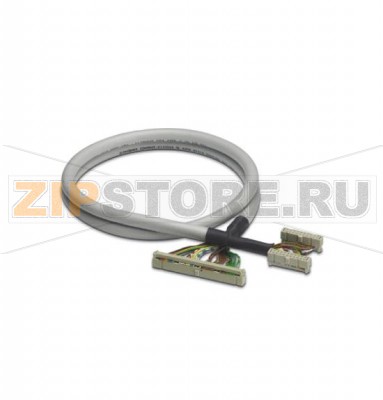 Подготовленный круглый кабель (для Emerson Delta V) Phoenix Contact FLK 50/2FLK20/EZ-DR/400/DV с двумя 20-контактными и одним 50-контактным разъемом с пружинными зажимами. Кабель предназначен для соединения двух 32-канальных модулей. Длина кабеля: 4 м.Минимальный заказ: 1 шт.Упаковка: 1 шт.