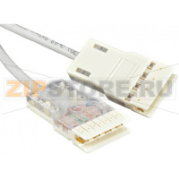 патч-корд 110 тип-110 тип, 4 пары, Cat.6, 3 м