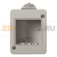 Коробка для открытой установки на 2 модуля, IP40 ABB 2CLA329110N1101